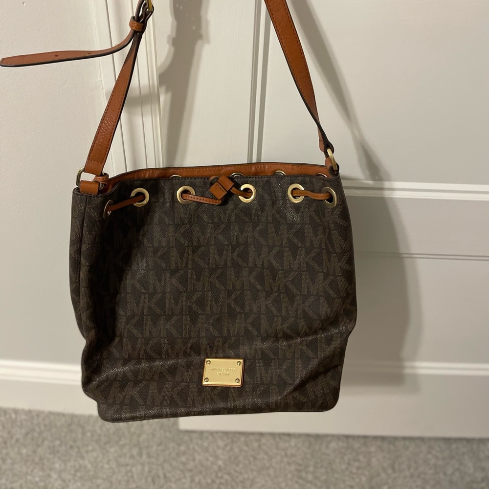 Michael Kors signature logo tote